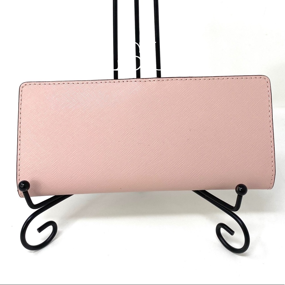 Michael Kors Slim Bifolder Leather Blossom Wallet - Picture 2 of 5